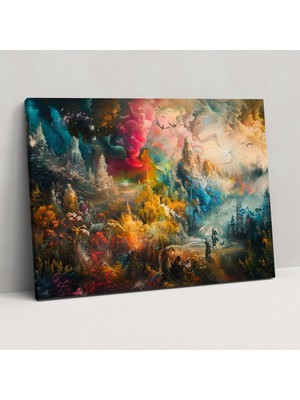 Popcas Barok Tarzı Resim Duvar Sanatı - Barok Kanvas Duvar Sanatı Duvar Dekorasyonu