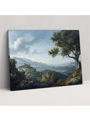 Popcas Barok Tarzı Resim Kanvas Tablo - Duvar Dekorasyonu Barok Kanvas