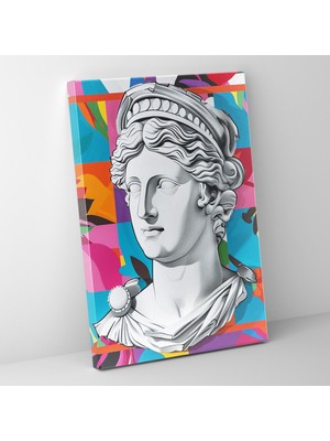 Popcas Klasik ve Pop Sanat Duvar Tablosu - Klasik ve Pop Sanatın Buluştuğu Nokta