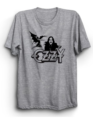 Ozzy Osbourne, With Black Sabbath Logo, Rock Metal Müzik Grubu, Unisex, %100 Pamuk Tişört