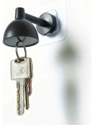 Lamba Şeklinde Askı, Mıknatıslı Anahtarlık Askısı, Yapışkanlı Çok Amaçlı Askı, Şık ve Fonksiyonel Tasarım, Duvara Monte, Anahtar ve Aksesuar Düzenleyici, Kolay Montaj