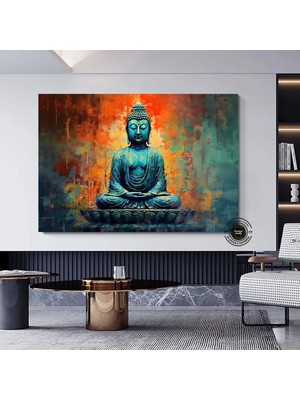 Buddha Duvar Sanatı; Asya Temalı Kanvas