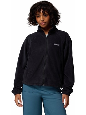 Columbia Benton Springs Relaxed Tam Fermuarlı Kadın Polar Üst