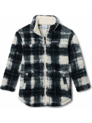 Columbia West Bend Printed Tam Fermuarlı Çocuk Polar Üst