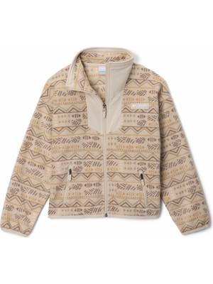 Columbia Sequoia Grove Printed Tam Fermuarlı Çocuk Polar Üst