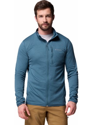 Columbia Essential Hike Grid Tam Fermuarlı Erkek Polar Üst