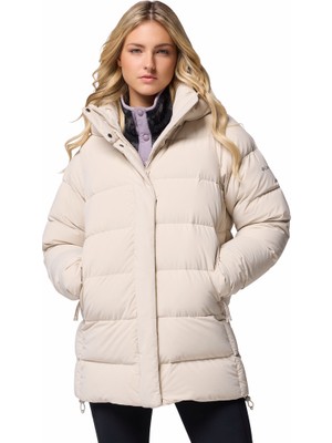 Columbia Amaze Puff Mid Kapüşonlu Kadın Kaz Tüyü Mont