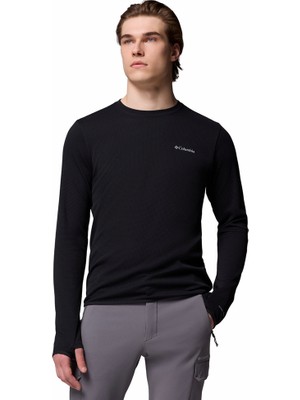 Columbia Tech Trail Utility Warm Crew Erkek Teknik Uzun Kollu T-Shirt