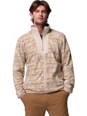 Columbia Sequoia Grove Printed Tam Fermuarlı Erkek Polar Üst