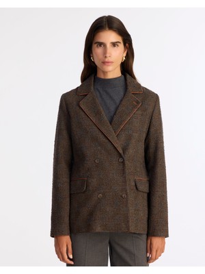 Tailored Kırlangıç Yaka Uzun Kol Ceket