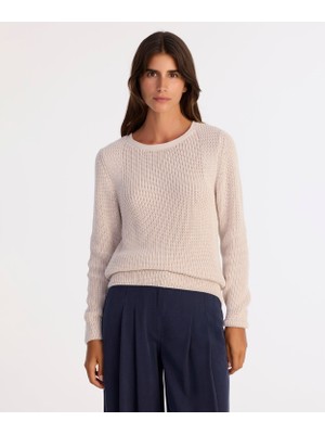 Regular Bisiklet Yaka Uzun Kol Kazak