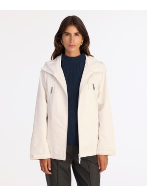 Yargıcı Regular Kapüşonlu Yaka Uzun Kol Yağmurluk