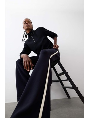 DeFacto Wide Leg Geniş Paça Cepli Standart Boy Modal Soft Touch Pantolon D1458AX25AU