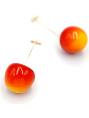 Kiraz Küpe - Çok Renkli