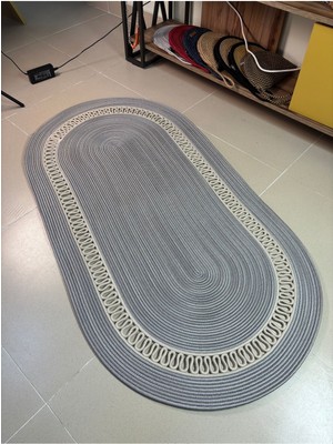 MaVaux Lotus Jüt Hasırlı El Örgüsü Kilim