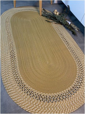 MaVaux Lotus Jüt Hasırlı El Örgüsü Kilim