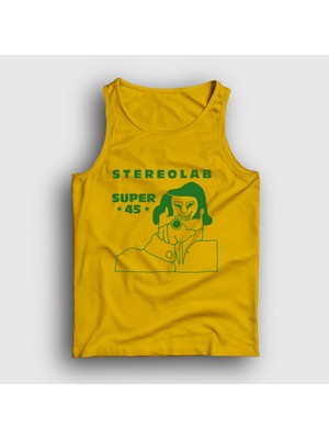 Presmono Unisex Sarı Super 45 Stereolab Atlet