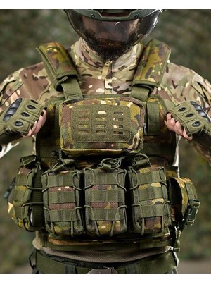 Single Sword Kasırga Tactical Balistik Plaka Takılabilen Açık Cepli Hücum Yeleği