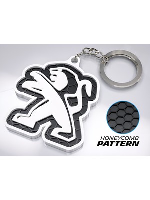 Peugeot Logolu Anahtarlık Oto Aksesuar