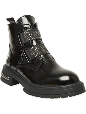 Mammamia D25KB-8175 Günlük Siyah Kadın Bot