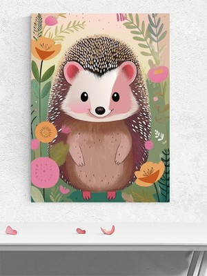 Kirpinin Gülümsesi Bebek Odası Poster, Afiş, Kreş Çocuk Odası Dekorasyon, Yenidoğan Hediye