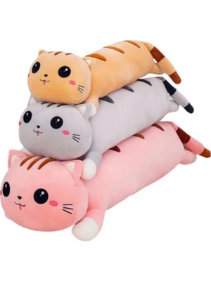 Kedi Uzun Uyku Dostu ve Oyun Arkadaşı Pembe 100CM