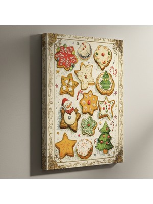 Mervolia Noeller Tarifli Kurabiyeler Tablosu