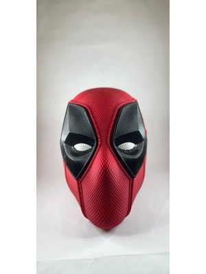 Çınar Bilişim Dünyası Çınar Bilişim Marvel Deadpool Mıknatıslı Giyilebilir Maske 3D Baskı Kırmızı Aksiyon Figürü