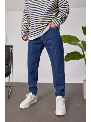 15680 Düz Lacivert Jean