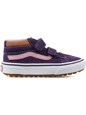 Vans Mte Sk8-Mid Reissue V Çocuk Günlük Ayakkabı VN000D1011E1 Mor