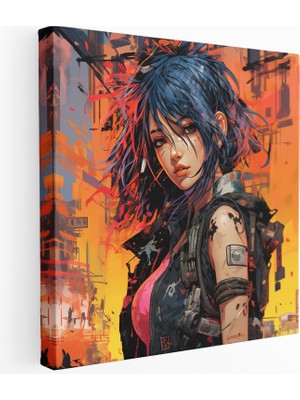 Popcas Isyan Edenin Dayanıklılık Kanvas Tablosu