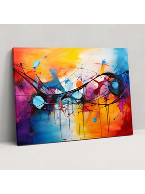 Popcas Dünya Kanvas Tablo - Dünya Kanvas Duvar Sanatı