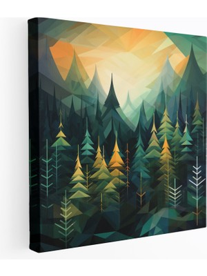 Popcas Manzara Manzara Kanvas Tablo - Ev Dekorasyonu Için Eşsiz Bir Parça