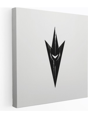 Popcas Metallica Minimalist Logo Kanvas Tablo - Minimalist Sanat Metallica Kanvas Tablo