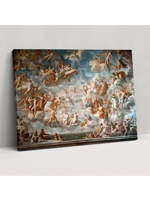 Popcas Michelangelo Kanvas Tablo - Son Yargı Duvar Dekorasyonu