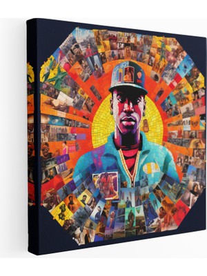 Popcas Hip-Hop'in Evrimi Kanvas Tablo Baskısı