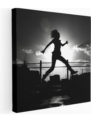 Popcas Şehir Ritmi Kanvas Tablo