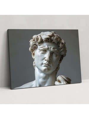 Popcas Michelangelo Kanvas Tablo - Ev Dekorasyonu Tuval Duvar Sanatı