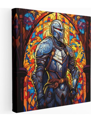 Popcas Göz Alıcı Şövalye Kanvas Tablo