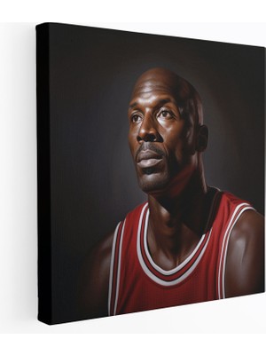 Popcas Michael Jordan Duvar Süsü - Kanvas Tablo Duvar Dekorasyonu