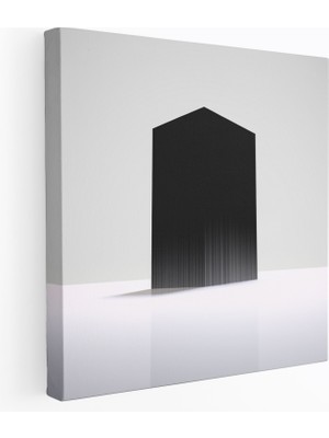 Popcas Kaaba Minimalist Kanvas Tablo - Kanvas Duvar Sanatı