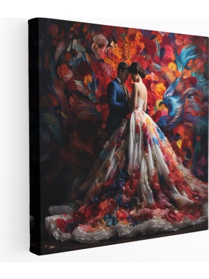 Popcas Godfather Düğün Sahnesi Kanvas Tablo - Baba Düğün Sahnesi