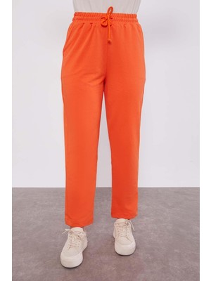 Oranj Belli Lastikli Cepli Spor Pantolon