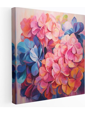 Popcas Doğa Temalı Kanvas Tablo - Serin ve Huzurlu Orman Manzarası