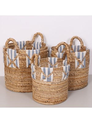 Mylamp Efes Makromeli Doğal Abaka 3 'lü Set