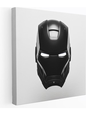 Popcas Marvel Duvar Dekorasyonu - Minimalist Demir Adam Kanvas Tablosu - Marvel Kanvas Duvar Sanatı Şık