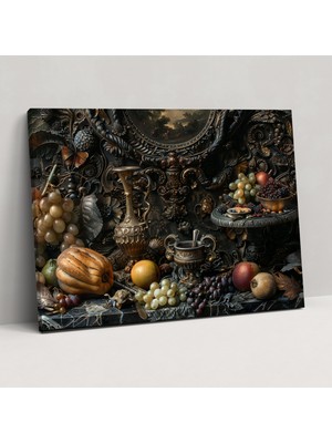 Popcas Leonardo Da Vinci Natürmort Duvar Sanatı - Ev Dekorasyonu Için Leonardo Da Vinci Kanvas Tablo