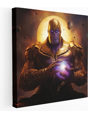 Popcas Marvel Thanos Kanvas Tablo - Duvar Dekorasyonu