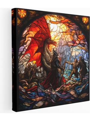 Popcas Arthurian Efsaneleri Kanvas Tablo Baskı