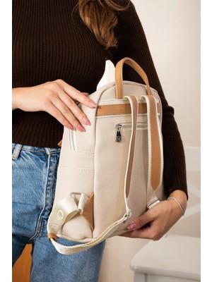 Just Polo Kadın Yeni Sezon Büyük Boy Lakost Sırt Çantası